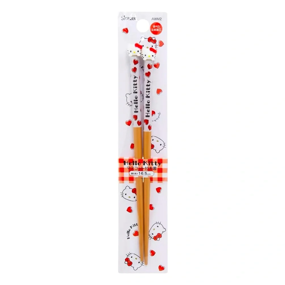 Sanrio Hello Kitty Mascot Chopsticks - NWT